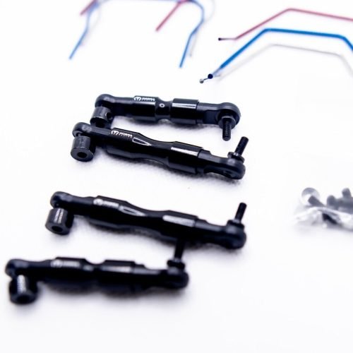FULL SWAY BAR SET (Black) for Traxxash 4x4 Slash, Rustler, Stampede, etc...