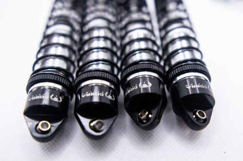 Arrma 1/10 Shocks (Black) - Fits Big Rock, Senton, Typhon, and More (F + R)