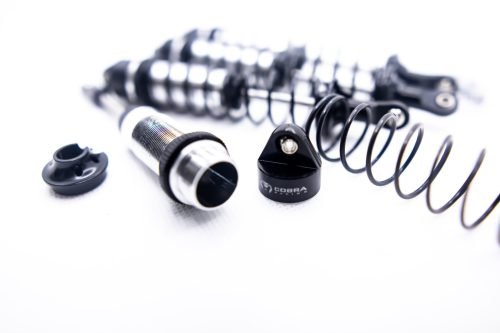 Arrma 1/10 Shocks (Black) - Fits Big Rock, Senton, Typhon, and More (F + R)