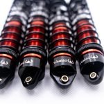 Arrma 1/10 Shocks (Red) - Fits Big Rock, Senton, Typhon, and More (F + R)
