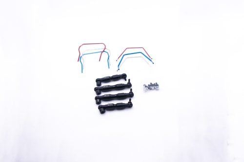 FULL SWAY BAR SET (Black) for Traxxash 4x4 Slash, Rustler, Stampede, etc...