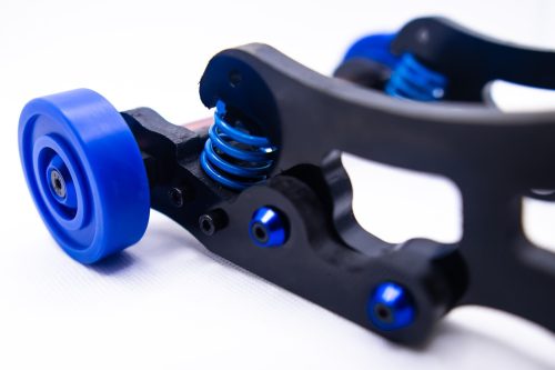 Cobra Racing Heavy-Duty Blue X-Maxx (XMaxx) Wheelie Bar 6S 8S
