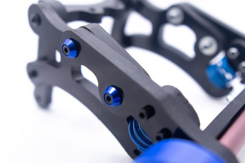 Cobra Racing Heavy-Duty Blue X-Maxx (XMaxx) Wheelie Bar 6S 8S
