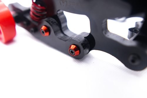 Cobra Racing Heavy-Duty Red X-Maxx (XMaxx) Wheelie Bar 6S 8S