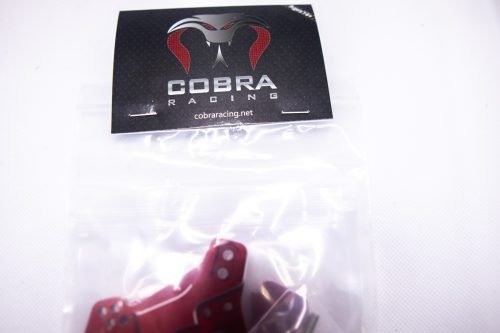 Cobra Racing (F + R) Traxxas Sledge Shock Towers (RED) - 7075-T6