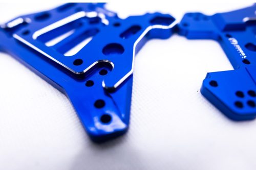 Cobra Racing (F + R) Traxxas Sledge Shock Towers (BLUE) - 7075-T6