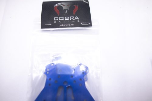Cobra Racing (F + R) Traxxas Sledge Shock Towers (BLUE) - 7075-T6