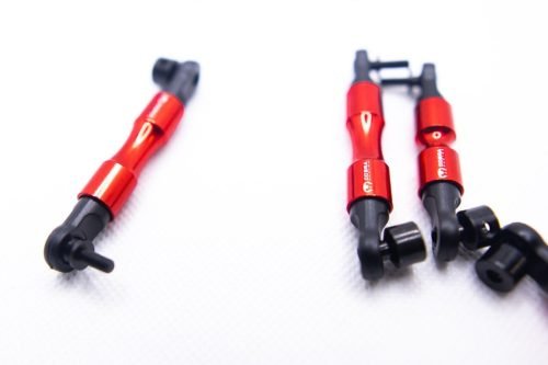 FULL SWAY BAR SET (Red) for Traxxash 4x4 Slash, Rustler, Stampede, etc...