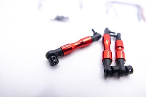 FULL SWAY BAR SET (Red) for Traxxash 4x4 Slash, Rustler, Stampede, etc...