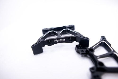 CR Black Aluminum Shock Towers for Traxxas 4x4 Slash, Stampede, Hoss