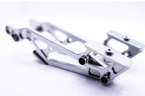 Chrome Wing Mount for Arrma 1/8 6S Kraton Typhon Talion Senton Outcast Notorious