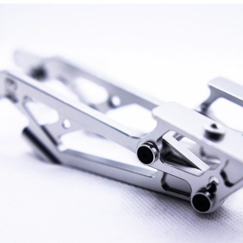 Chrome Wing Mount for Arrma 1/8 6S Kraton Typhon Talion Senton Outcast Notorious