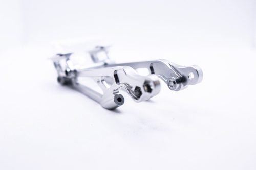 Chrome Wing Mount for Arrma 1/8 6S Kraton Typhon Talion Senton Outcast Notorious