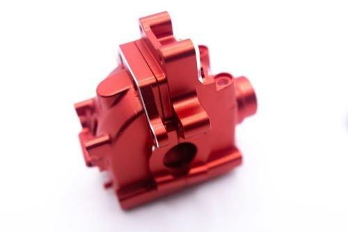 CR Traxxas Sledge Red Aluminum Differential Housing