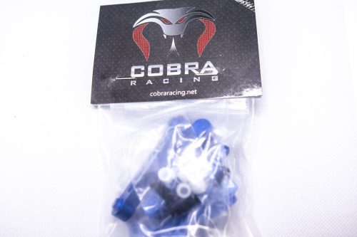 CR Aluminum Suspension Mounts F + R (Blue) for ARRMA 6s Kraton Typhon, etc..