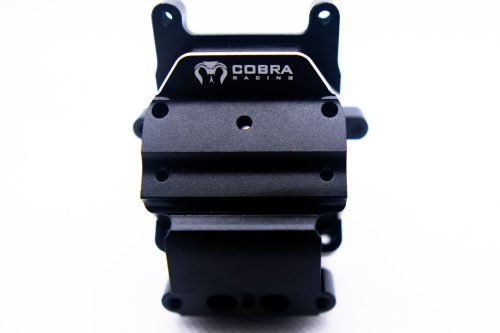 Arrma 6S BLX & EXB Black Aluminum Gearbox with Sway Bar Mount