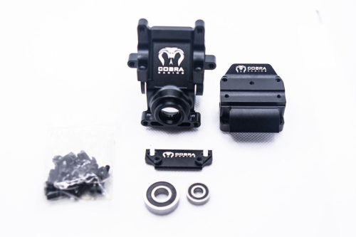 Arrma 6S BLX & EXB Black Aluminum Gearbox with Sway Bar Mount
