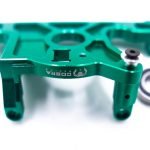 CR Aluminum Green Motor Mount for 4x4 LCG Traxxas Slash Rustler Stampede Hoss