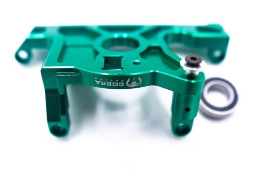 CR Aluminum Green Motor Mount for 4x4 LCG Traxxas Slash Rustler Stampede Hoss