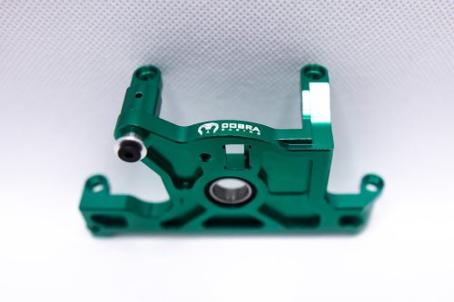 CR Aluminum Green Motor Mount for 4x4 LCG Traxxas Slash Rustler Stampede Hoss