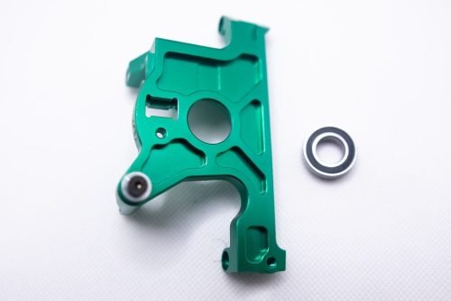 CR Aluminum Green Motor Mount for 4x4 LCG Traxxas Slash Rustler Stampede Hoss