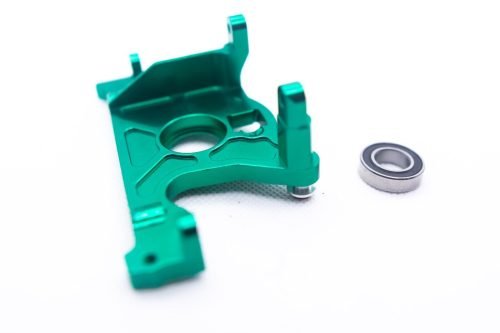 CR Aluminum Green Motor Mount for 4x4 LCG Traxxas Slash Rustler Stampede Hoss