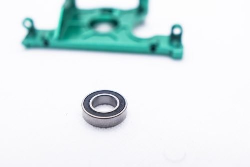 CR Aluminum Green Motor Mount for 4x4 LCG Traxxas Slash Rustler Stampede Hoss