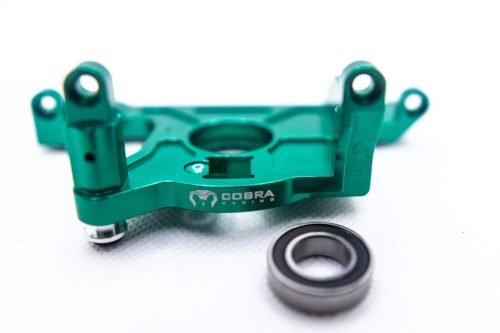 CR Aluminum Green Motor Mount for 4x4 LCG Traxxas Slash Rustler Stampede Hoss