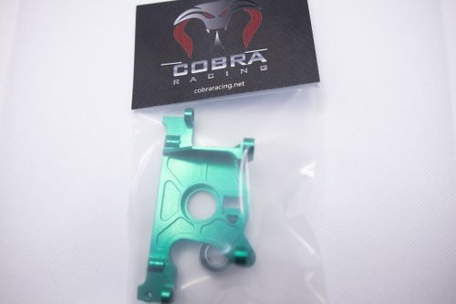 CR Aluminum Green Motor Mount for 4x4 LCG Traxxas Slash Rustler Stampede Hoss