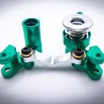 CR Green Aluminum Steering Bellcrank fits Traxxas 4x4 Slash Stampede Rustler
