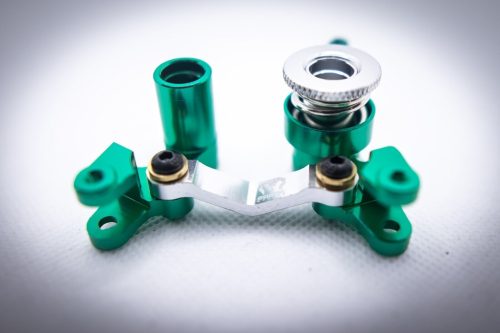 CR Green Aluminum Steering Bellcrank fits Traxxas 4x4 Slash Stampede Rustler