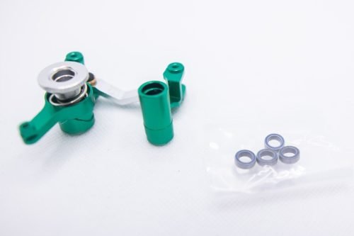 CR Green Aluminum Steering Bellcrank fits Traxxas 4x4 Slash Stampede Rustler