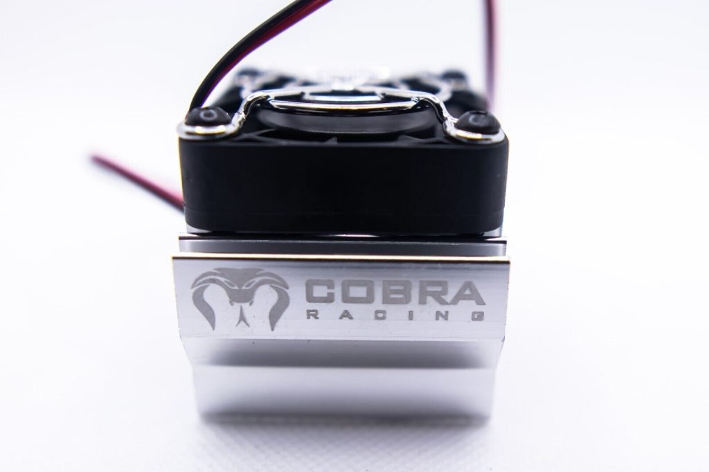 High-Performance Silver RC Motor Cooling Fan for Traxxas, Arrma & More