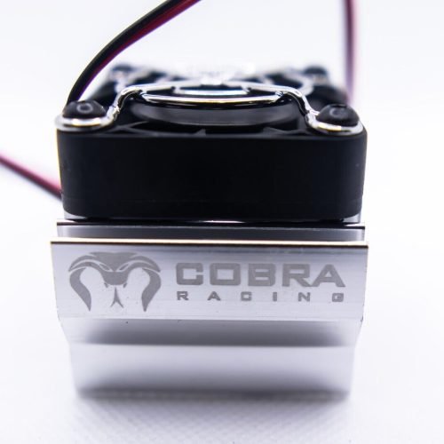 High-Performance Silver RC Motor Cooling Fan for Traxxas, Arrma & More