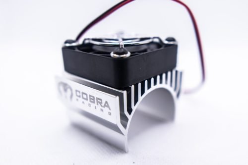 High-Performance Silver RC Motor Cooling Fan for Traxxas, Arrma & More