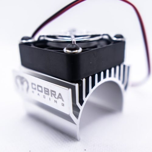 High-Performance Silver RC Motor Cooling Fan for Traxxas, Arrma & More