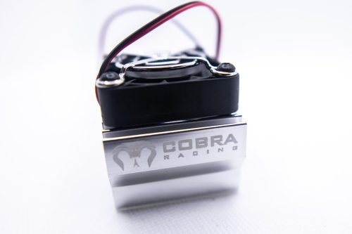 High-Performance Silver RC Motor Cooling Fan for Traxxas, Arrma & More