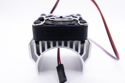 High-Performance Silver RC Motor Cooling Fan for Traxxas, Arrma & More