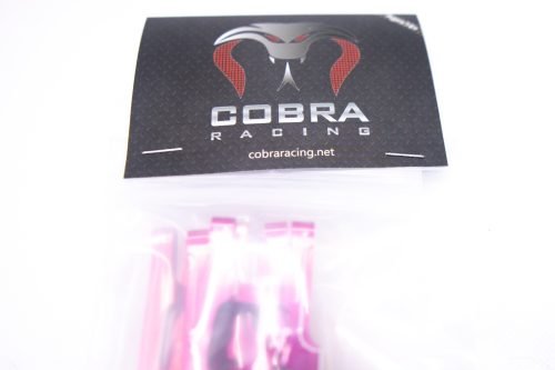 CR (F + R) PINK Aluminum A-Arms For Traxxas Slash 4x4, Rustler, Stampede