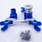 Traxxas X-Maxx & XRT Bellcrank – 7075-T6 Aluminum, Blue/Silver