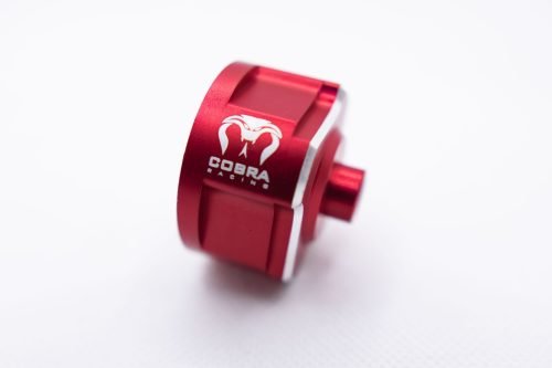 CR Traxxas Sledge Aluminum Differential Case (F/R) – Red Differential Housing