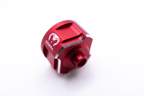 CR Traxxas Sledge Aluminum Differential Case (F/R) – Red Differential Housing