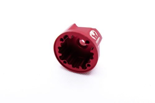CR Traxxas Sledge Aluminum Differential Case (F/R) – Red Differential Housing