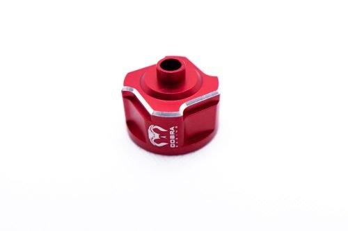 CR Traxxas Sledge Aluminum Differential Case (F/R) – Red Differential Housing