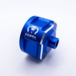 CR Traxxas Sledge Aluminum Differential Case (F/R) – Blue Differential Housing