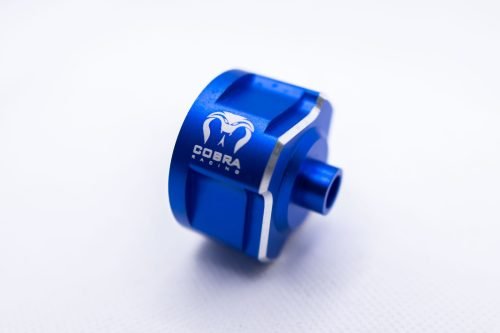 CR Traxxas Sledge Aluminum Differential Case (F/R) – Blue Differential Housing