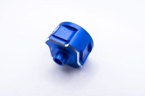 CR Traxxas Sledge Aluminum Differential Case (F/R) – Blue Differential Housing