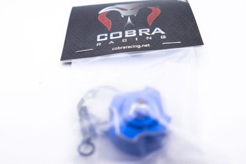 CR Traxxas Sledge Aluminum Differential Case (F/R) – Blue Differential Housing