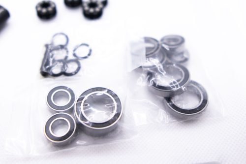 Arrma 6S Aluminum Knuckles & Hubs – 7075-T6 + Carbon Fiber Set (Black)