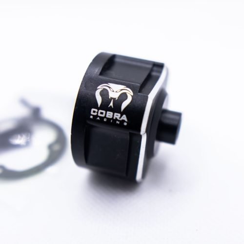 Traxxas Sledge Aluminum Diff Case F/R – Black CR Differential Housing